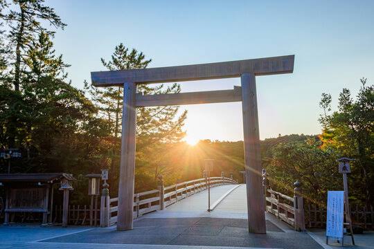 お正月 伊勢神宮 初詣